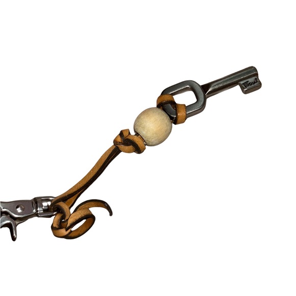 Fossil Floral Crossbody Bag in Yellow and Brown Vintage Inspired Fall Colors - Picture 5 of 8